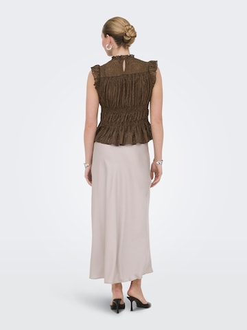 ONLY Bluse 'ONLShaila' in Braun
