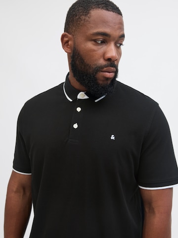 Jack & Jones Plus Shirt 'JJEPaulos' in Black