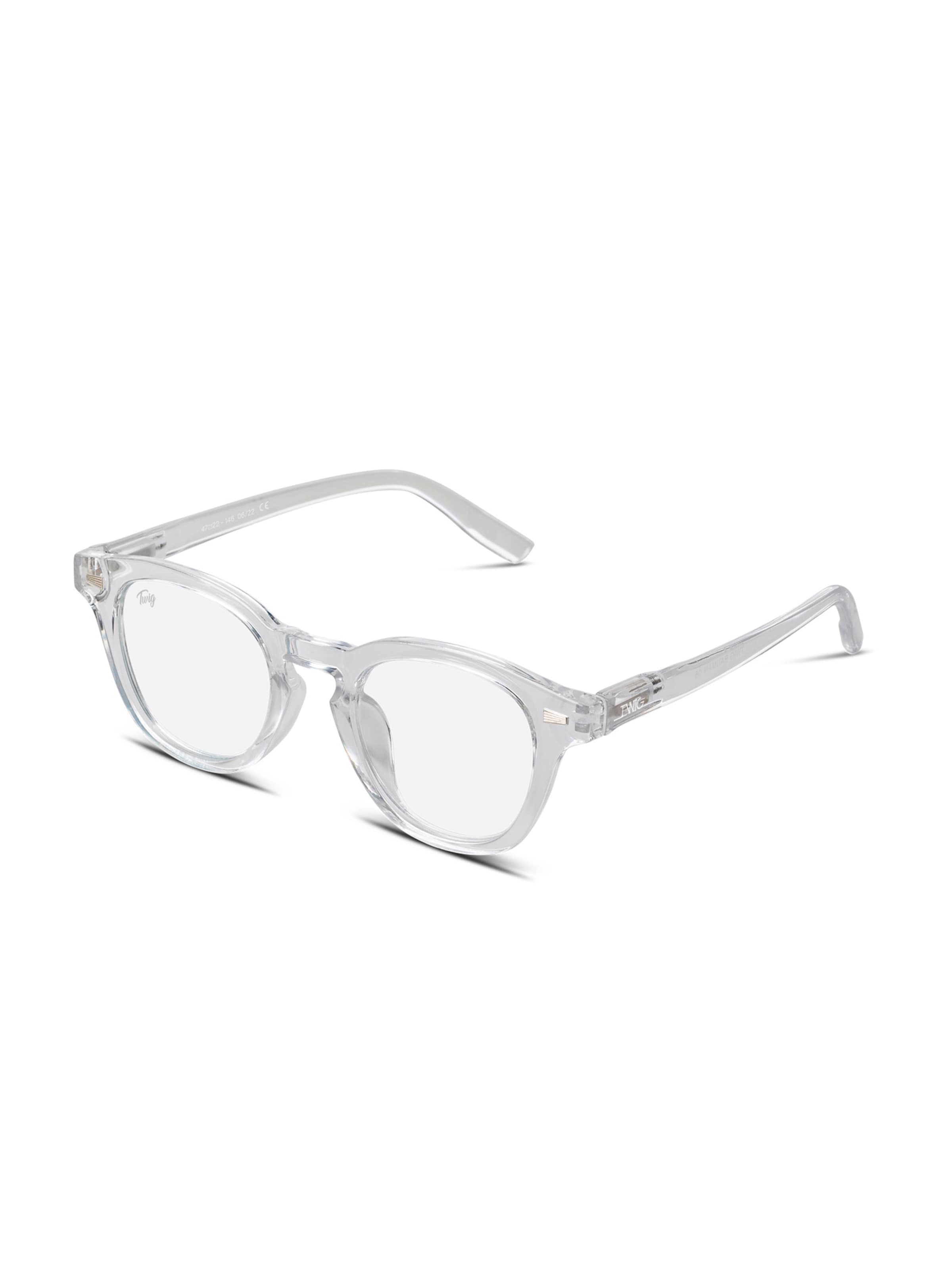 Occhiali 'Bauman BlueLight' di TWIG Concept Milano in trasparente