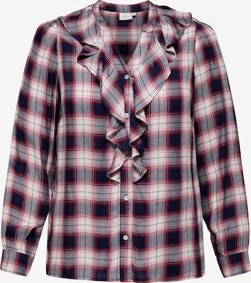 ONLY Carmakoma - Blusa 'CARHalle' en azul: frente