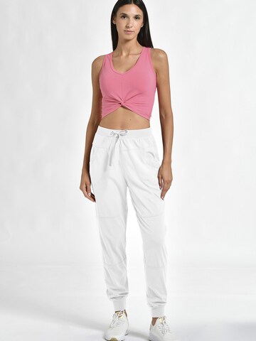 DEHA Tapered Sports trousers in White