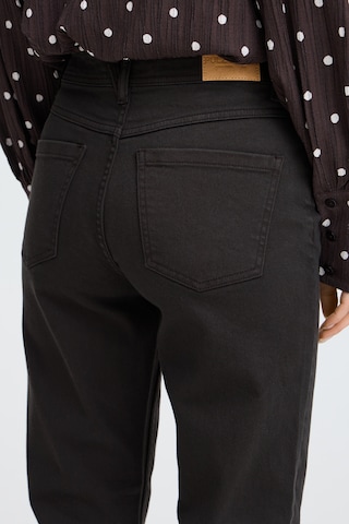 Pulz Regular Jeans 'KATJA' in Brown
