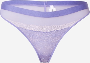 PASSIONATA Thong 'NEELA' in Purple: front