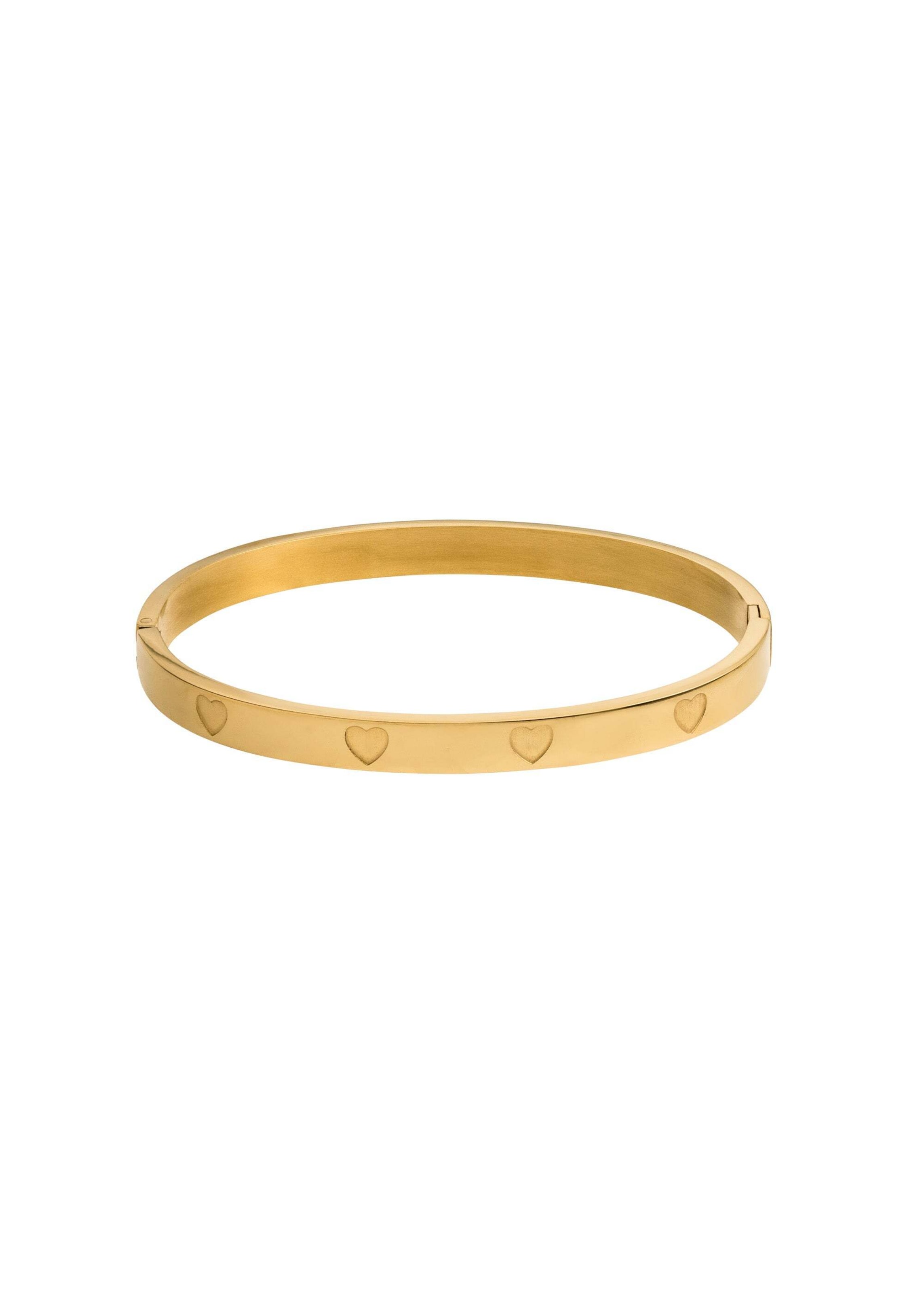 PURELEI Armband 'Valentines Day' in Gold: Vorderseite