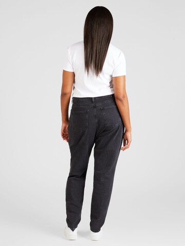 Calvin Klein Jeans Curve - regular Vaquero 'MOM Jeans PLUS' en negro