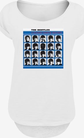 F4NT4STIC Shirt 'The Beatles Retro' in White: front