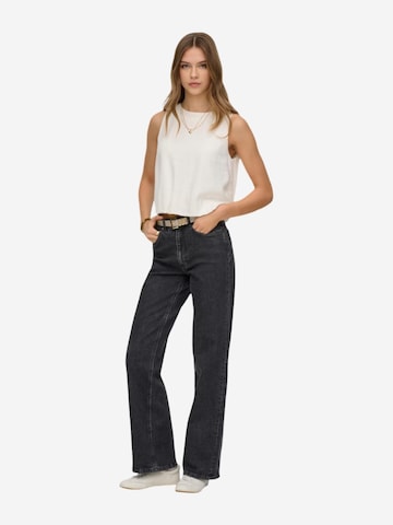 Wide leg Jeans 'ONLJUICY HW REA244 NOOS 15235241' di ONLY in nero