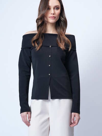 Trend Alaçatı Stili Shirt in schwarz, Produktansicht
