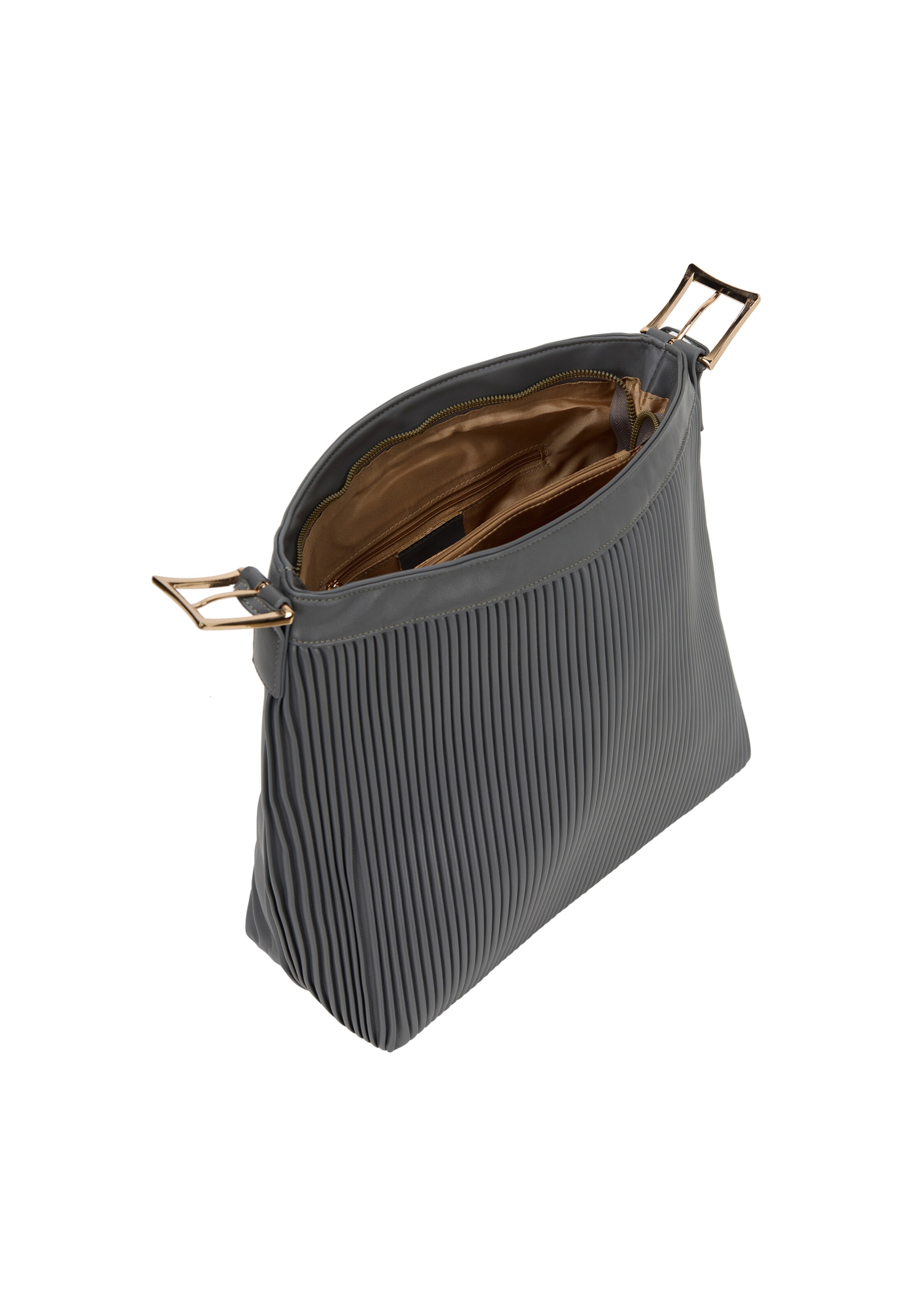 faina Skuldertaske i grå