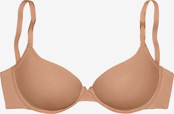 LASCANA Regular Bra in Brown: front