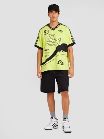 ADIDAS ORIGINALS Shirt 'TEAM 93' in Yellow