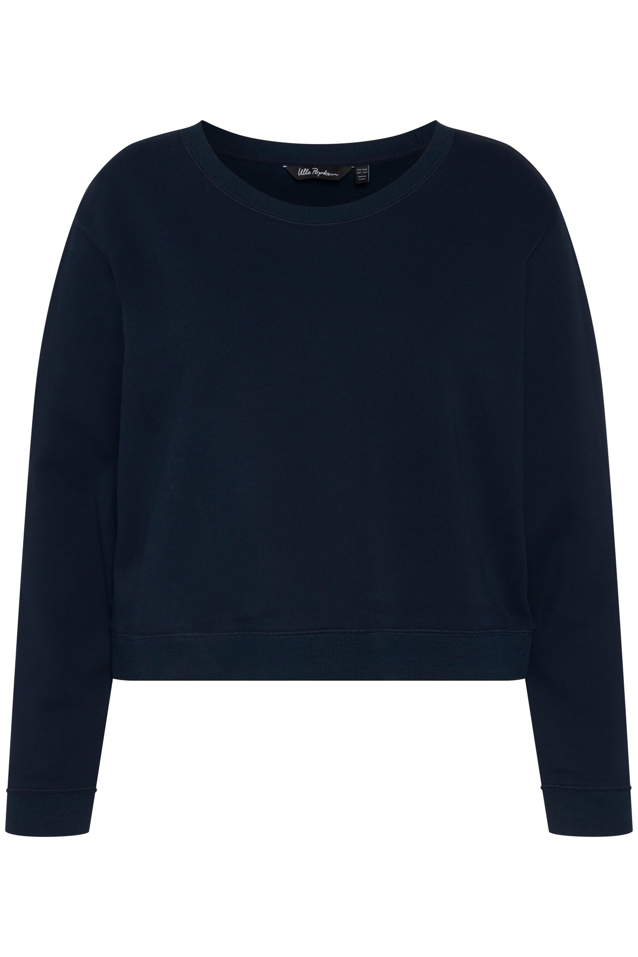 Ulla Popken Sweatshirt in Blau: Vorderseite
