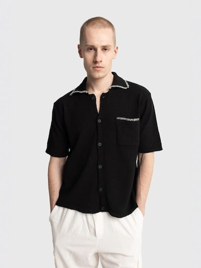 Giesto Knit Cardigan in S in Black / White, Item view
