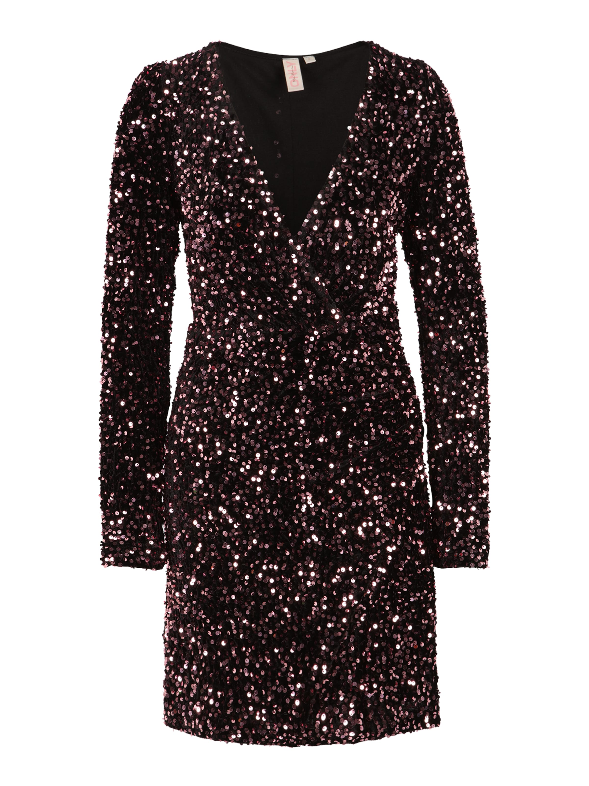 Only Tall Φόρεμα κοκτέιλ 'ANIKA' σε μαύρο: μπροστά