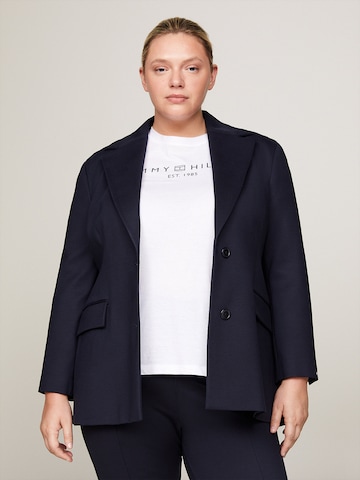 Blazer Tommy Hilfiger Curve en bleu : devant