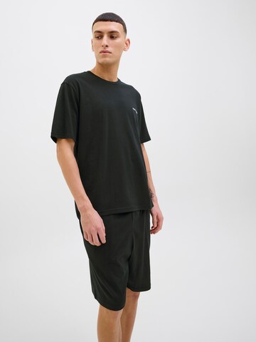 JACK & JONES Krátke pyžamo 'JACEVEREST' - Čierna