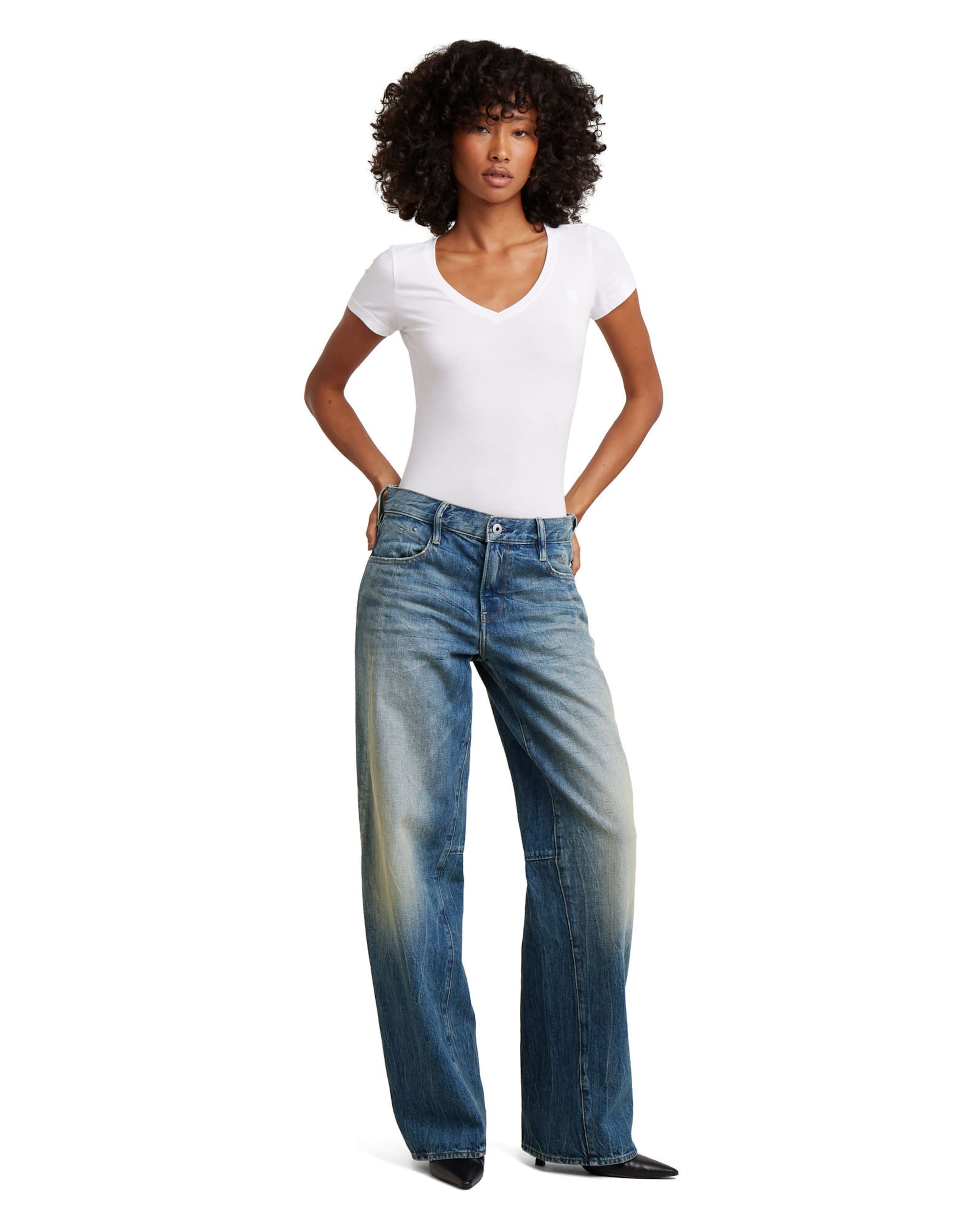 G-STAR Loosefit Jeans 'Contor Loose Jeans' in Blau