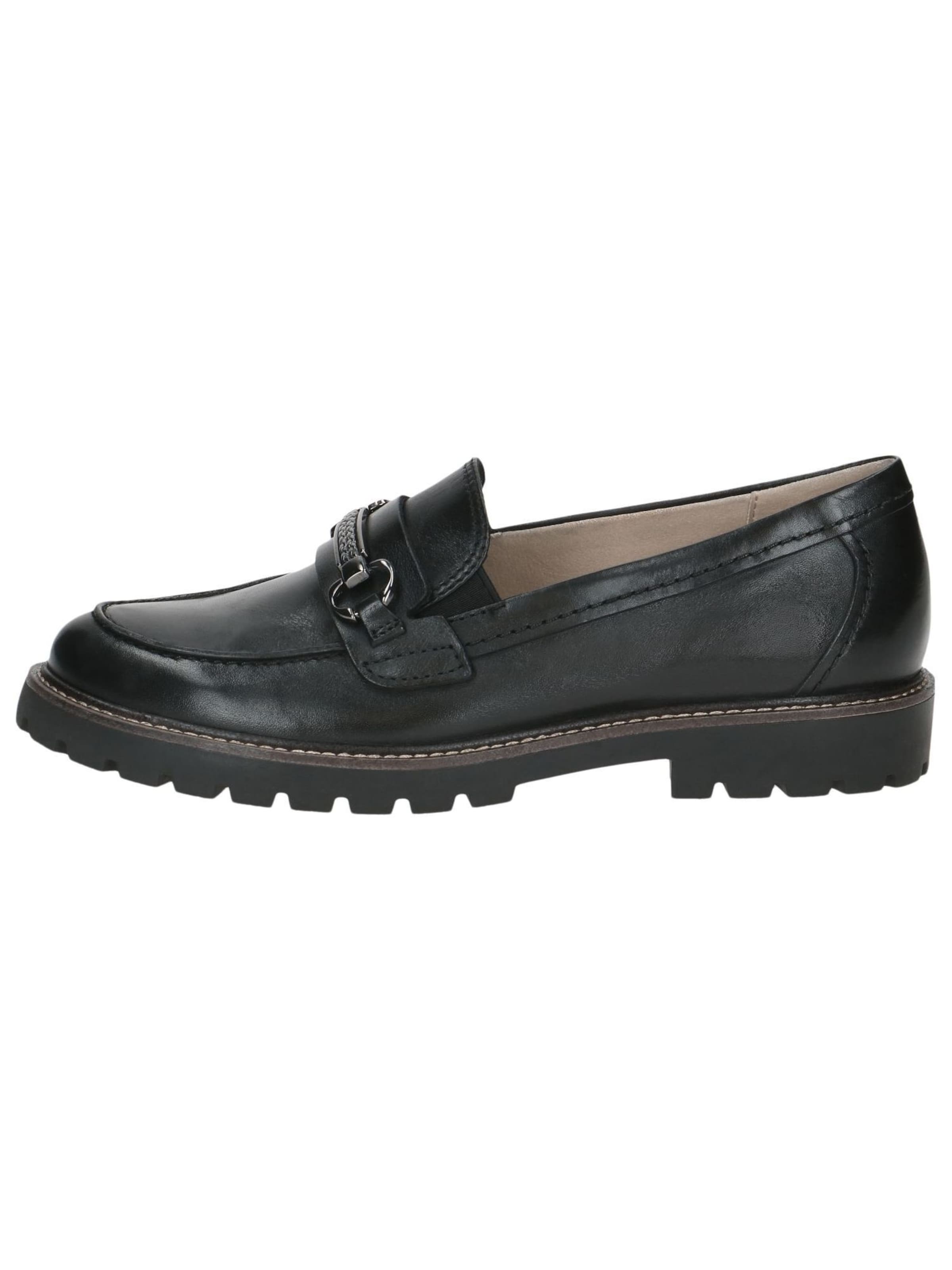 CAPRICE Παντοφλέ 'FREYA' σε μαύρο