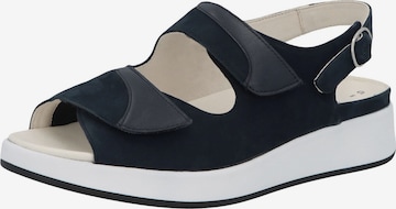 SOLIDUS Sandale 'Hannah' in Blau: Vorderseite