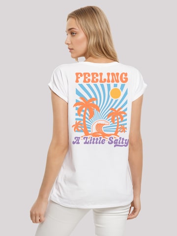 T-shirt 'Feeling a Little Salty Summer' F4NT4STIC en blanc