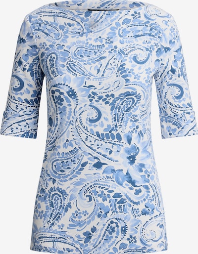 Lauren Ralph Lauren Majica u morsko plava / svijetloplava / bijela, Pregled proizvoda