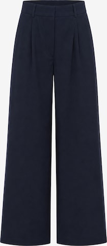 Wide Leg Pantalon à pince BRAVE SOUL en bleu : devant