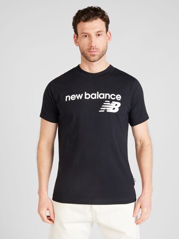 new balance Μπλουζάκι σε μαύρο: μπροστά