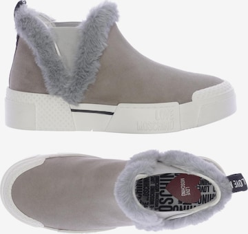 Love Moschino Sneaker 38 in Grau: predná strana