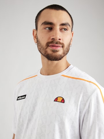 ELLESSE - Camisa funcionais 'Daymer' em branco