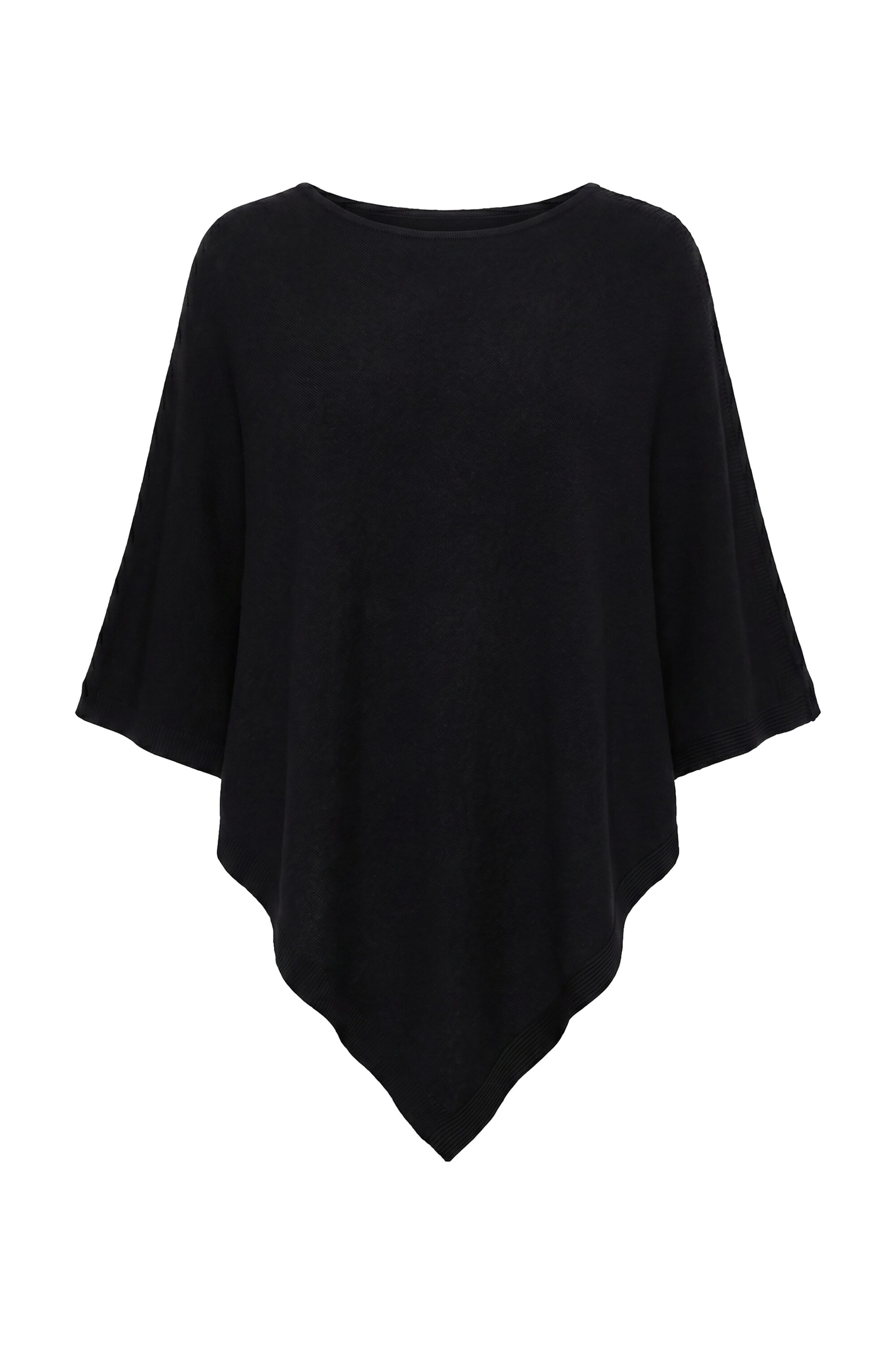 Ulla Popken Pullover in Schwarz
