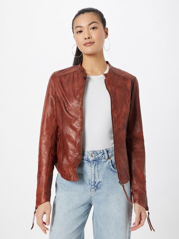 FREAKY NATION Between-Season Jacket 'Charis' in Brown: front