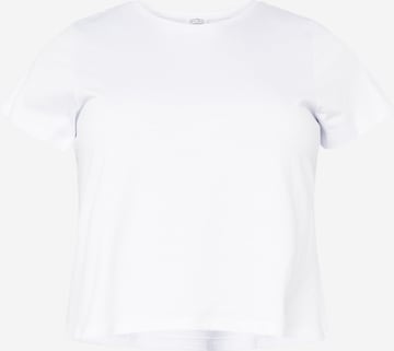 Cotton On Curve Shirt in White: front