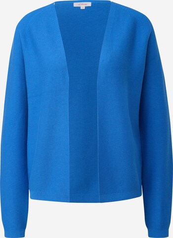 Cardigan s.Oliver en bleu : devant