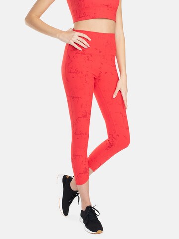 Spyder - regular Leggings en rojo
