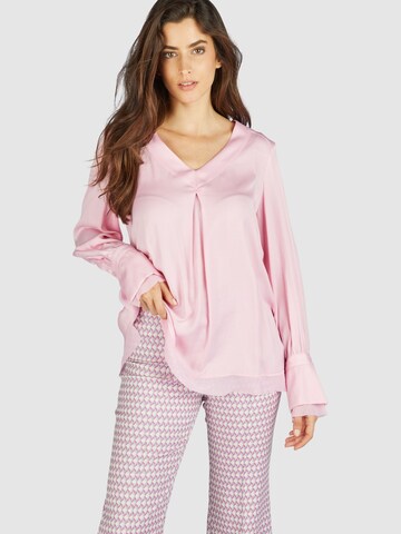 MARC AUREL Blouse in Pink: front