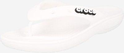 Crocs Séparateur d'orteils en noir / blanc, Vue avec produit