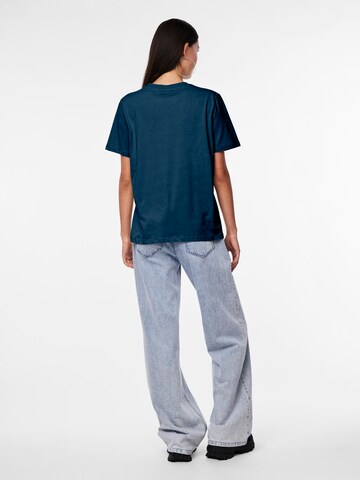 PIECES T-Shirt 'PCRia' in Blau