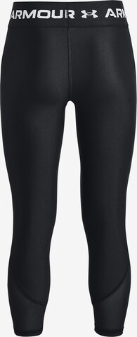 UNDER ARMOUR Skinny Sporthose in Schwarz