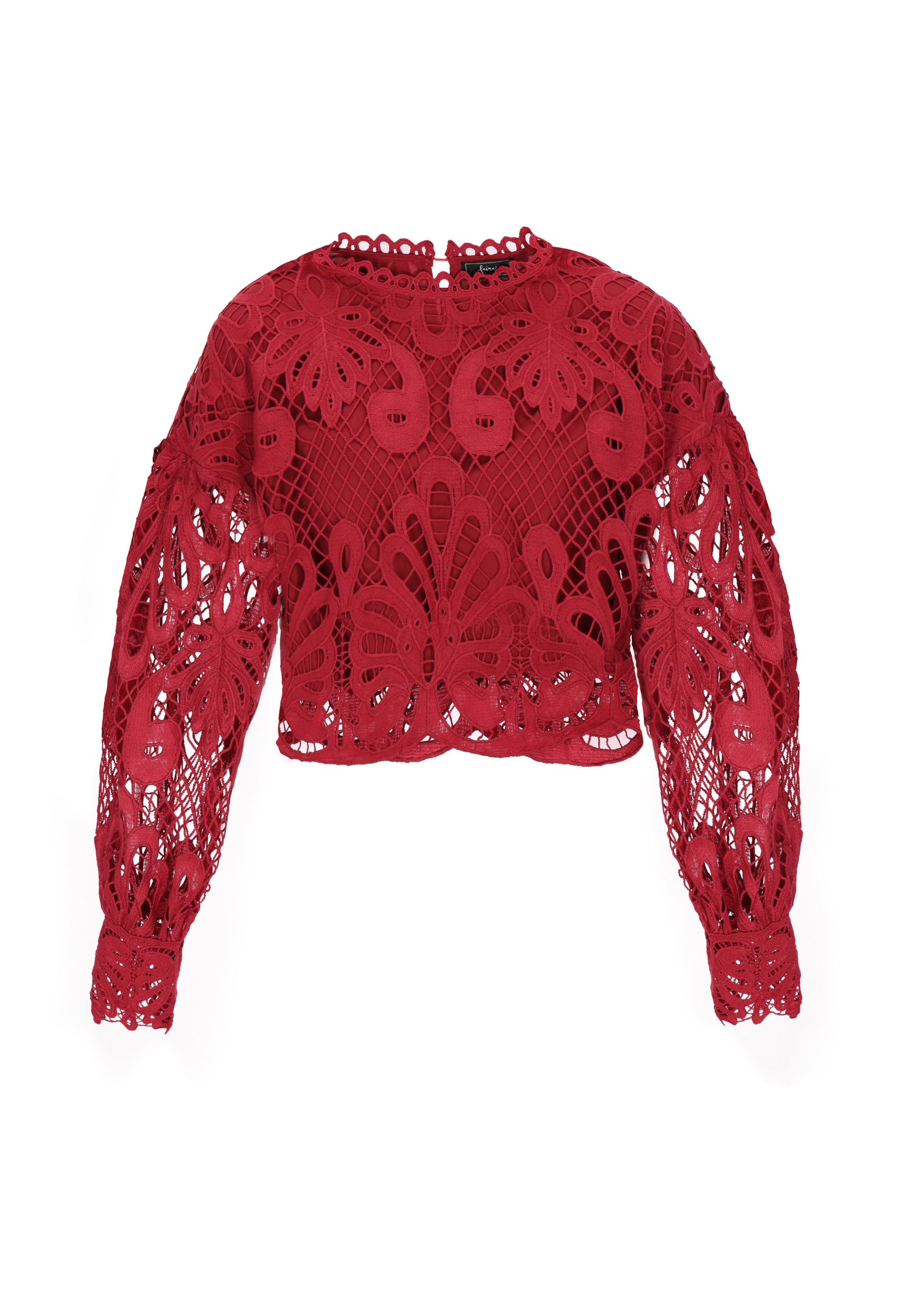 faina Блуза в червено: отпред