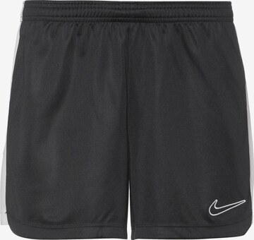 NIKE Regular Workout Pants in Black: front