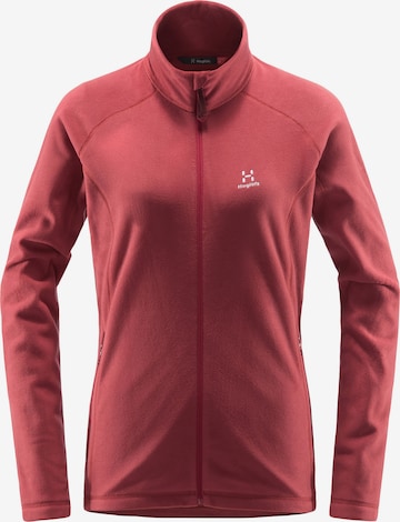 Haglöfs Athletic Fleece Jacket 'Astro' in Red: front