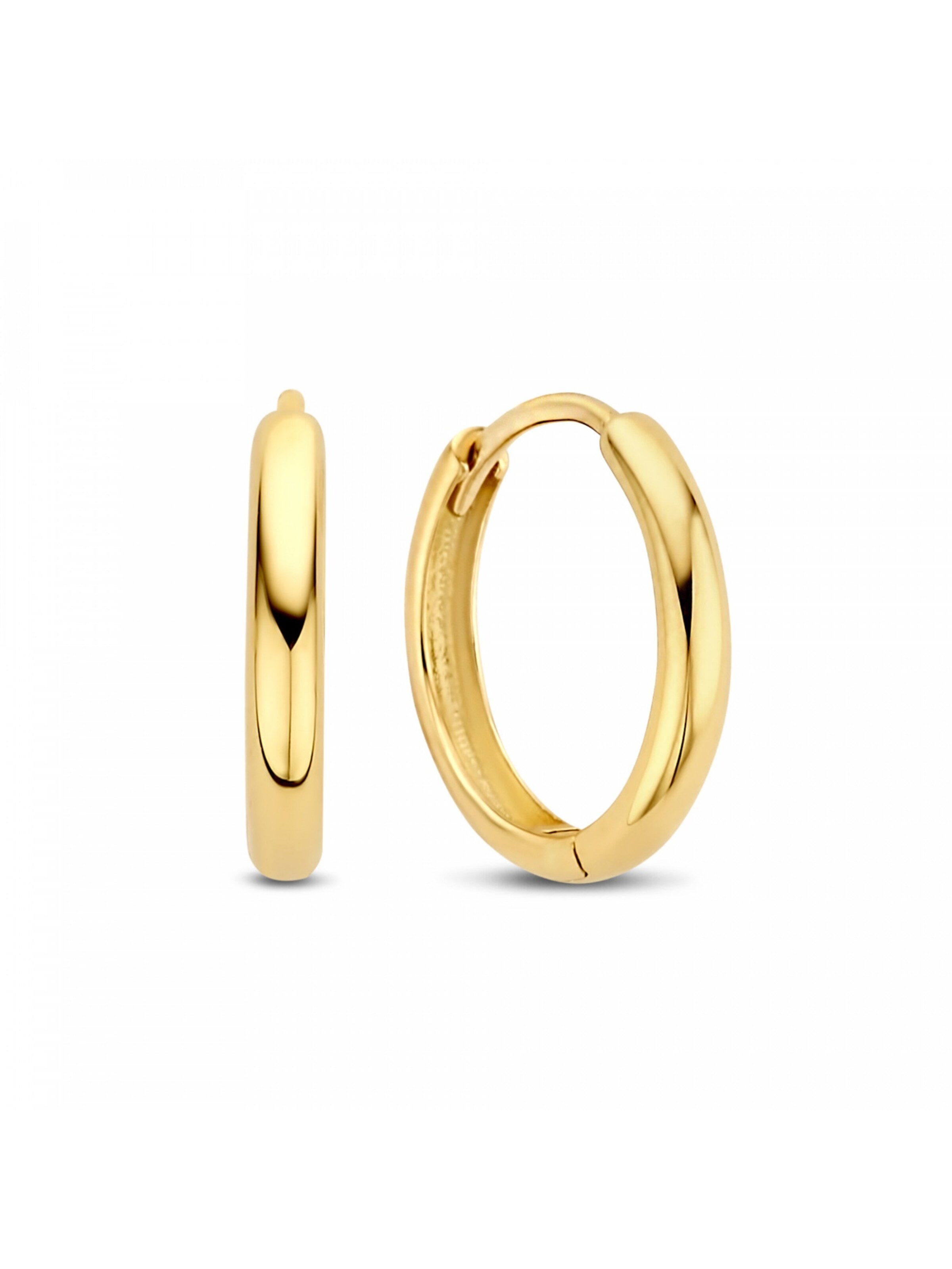 Isabel Bernard Creolen in Gold: Vorderseite