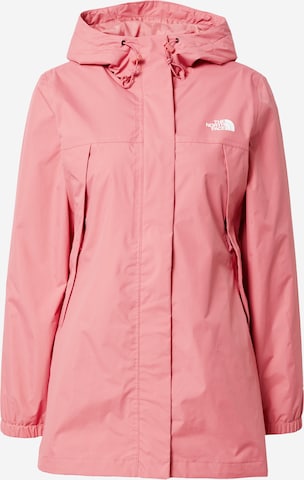 THE NORTH FACE - Casaco outdoor 'ANTORA' em rosa: frente