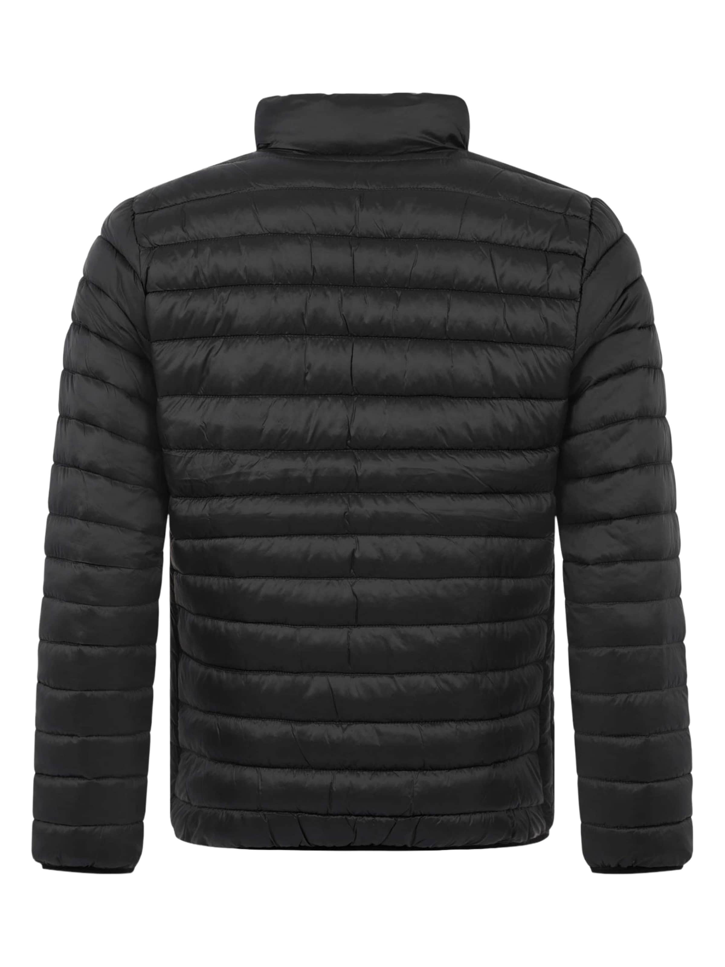 U.S. POLO ASSN. Tussenjas in Zwart