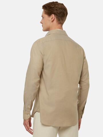 Boggi Milano Regular fit Overhemd in Beige