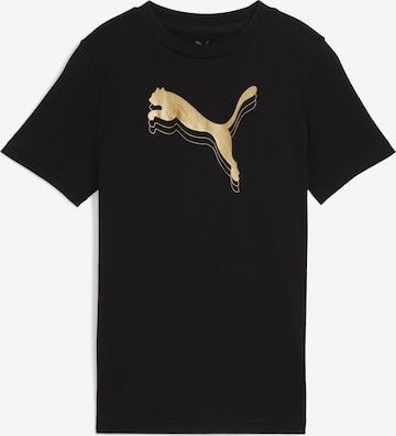 T-Shirt 'ESS' PUMA en noir : devant