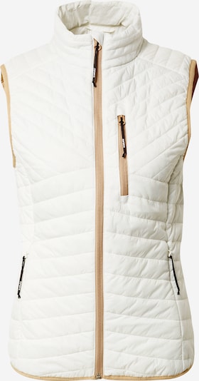 ICEPEAK Gilet de sport 'MORTON' en camel / blanc, Vue avec produit