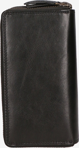 Santini Firenze Portemonnee in Zwart: voorkant