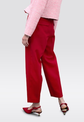 Loosefit Pantalon à pince Lola Casademunt en rouge