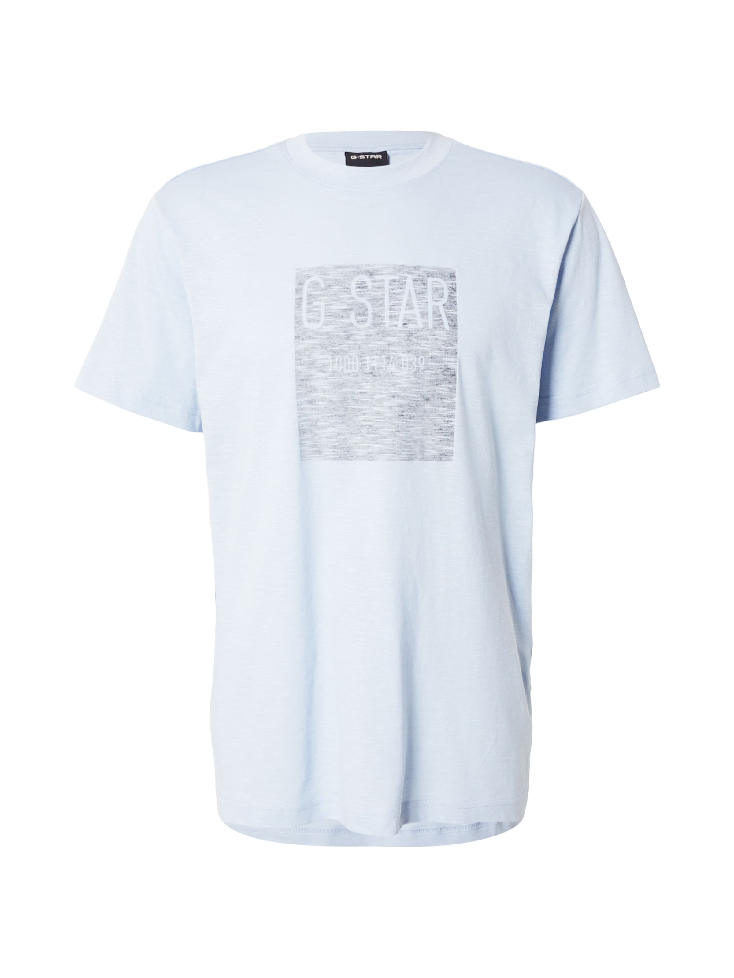 G-STAR T-shirt 'Inside Out' i blå: framsida